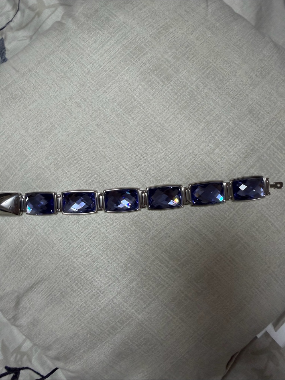 Swarovski Nirvana Purple Tanzanite Bracelet